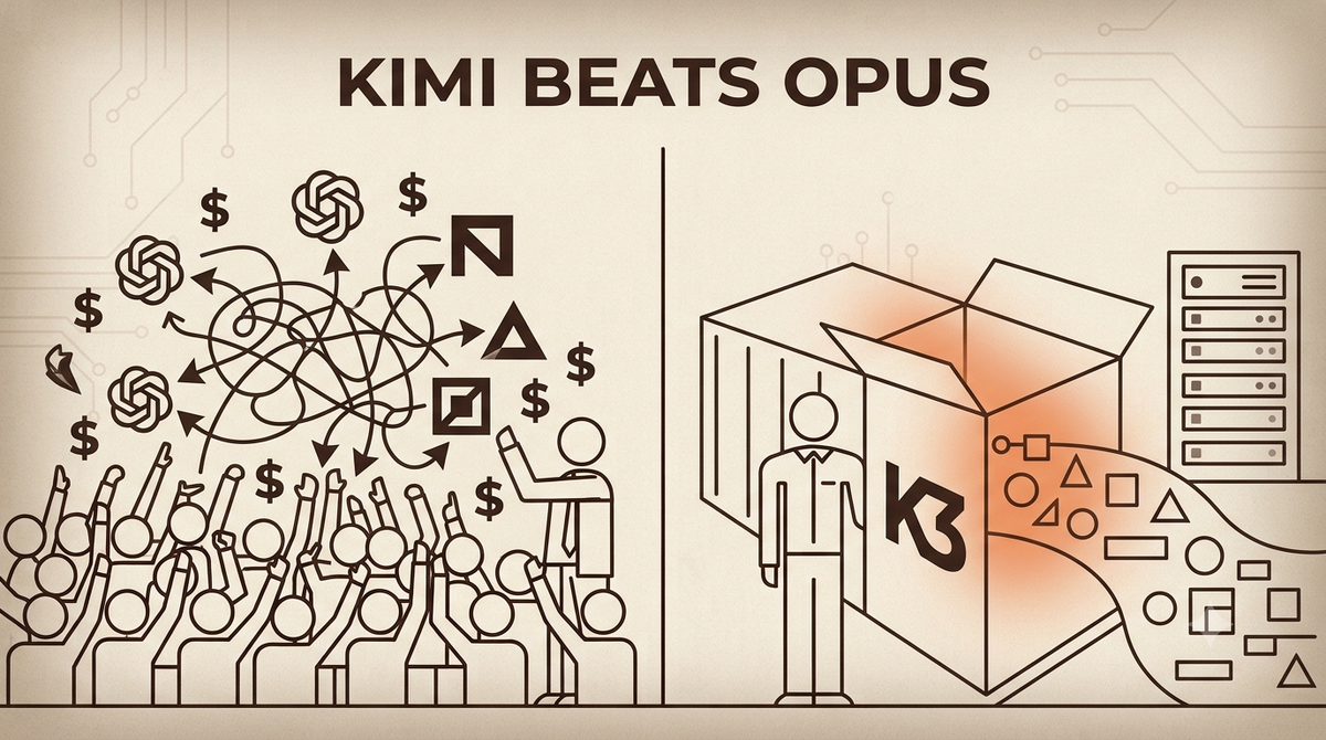 Kimi K3 double Opus 4.8, SpaceX ferme Cursor : le frontier IA s'est reconfiguré en 7 jours