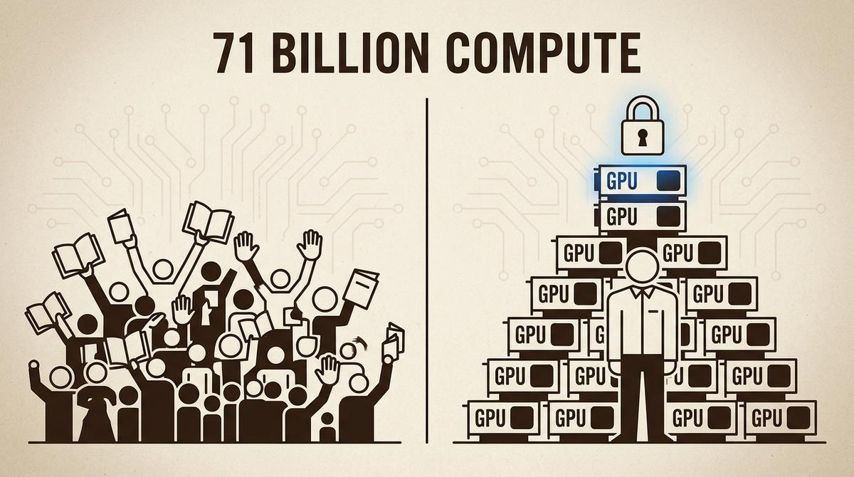 71 milliards de compute, un modèle cyber à 95% et un manifesto open source : la semaine où l’IA a changé d’échelle