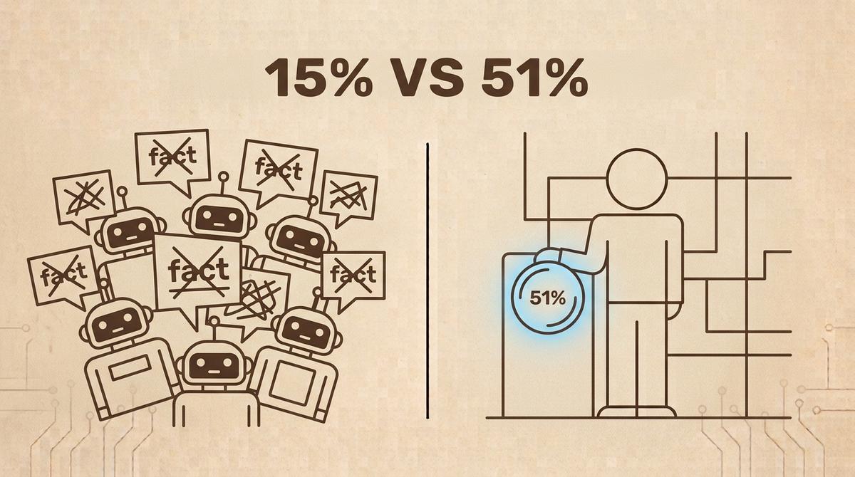 5 % d'hallucinations contre 51 % : la semaine où Google DeepMind a repris la main sur la fiabilité de l'IA