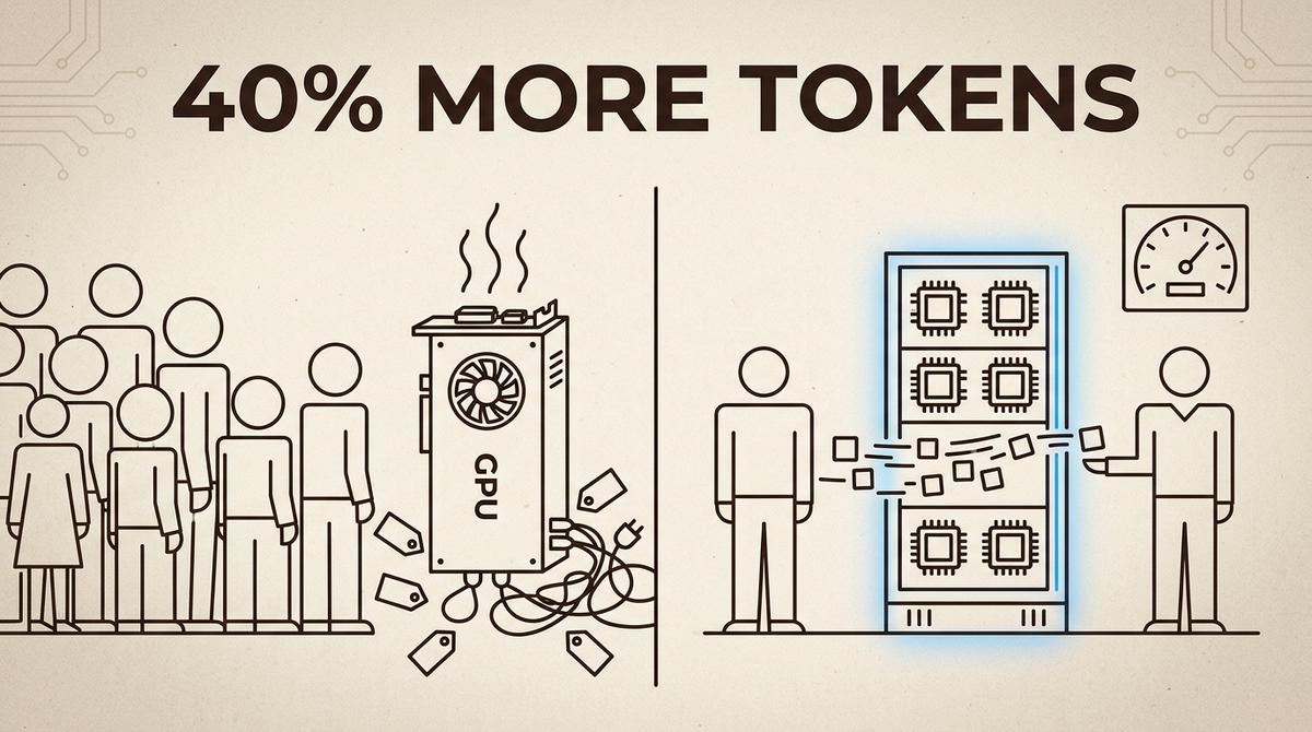 40 % de tokens en plus par mégawatt : la semaine où Microsoft a confié son inférence à ses propres puces